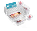 Transparente Schubladen-Organizer im Set – Aufbewahrung für Make-up, Schmuck und Büro